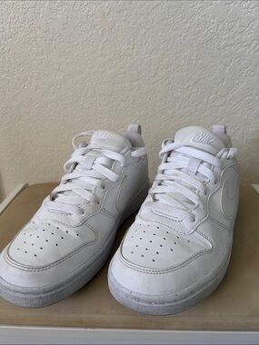 Nike All-White Low Top Sneakers